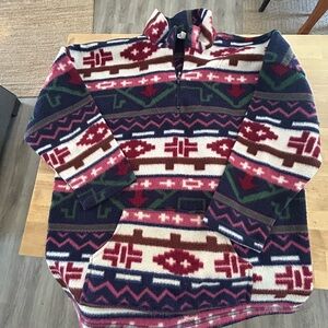 Cozy Multicolor Patterned Teddy Jacket